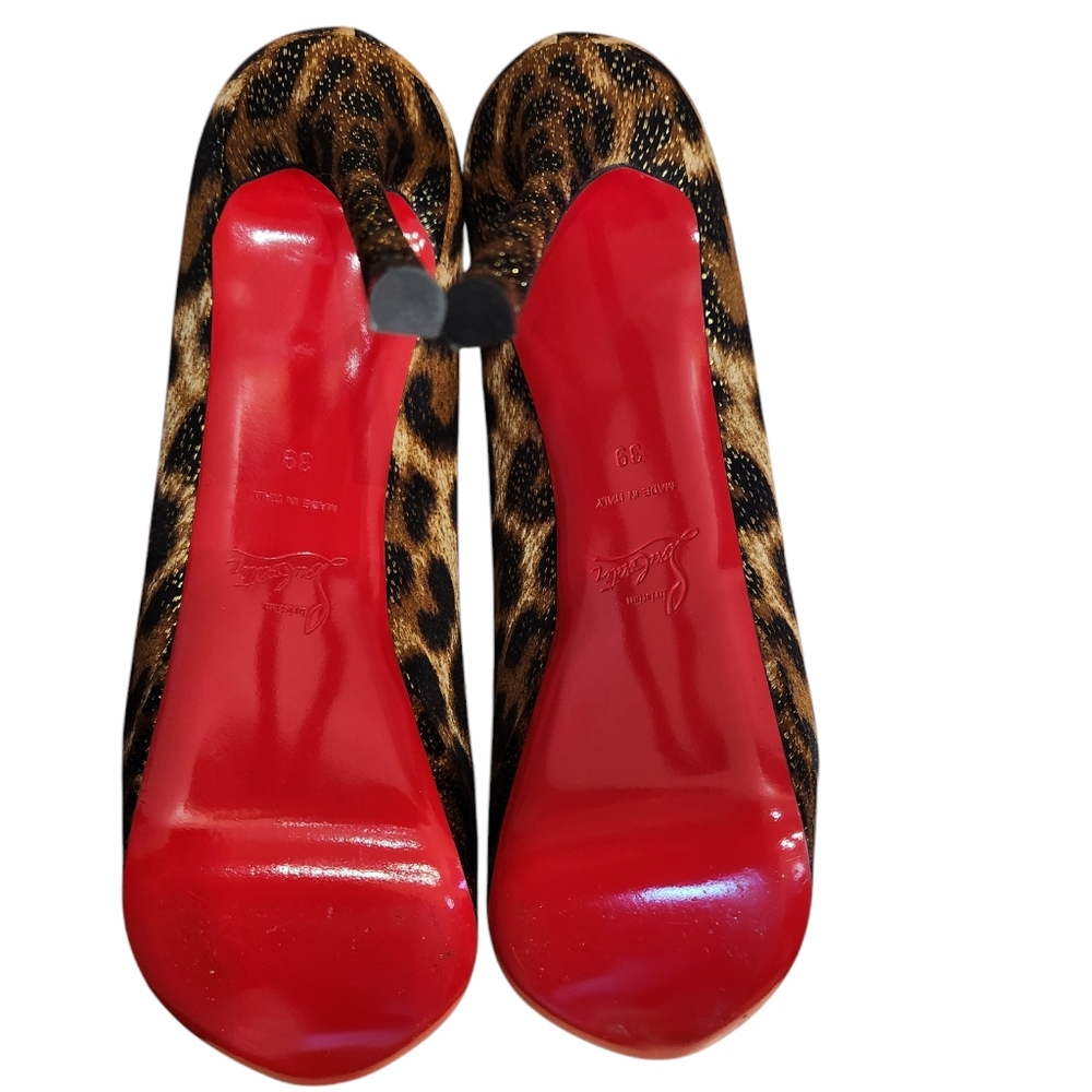 Christian Louboutin Fetish Peep-Toe Pumps - Picture 7 of 10